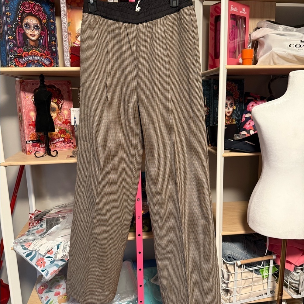 Thakoon Houndstooth Trousers size 6 NWT